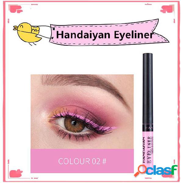 Handaiyan liquid matte eyeliner 12 colors available long