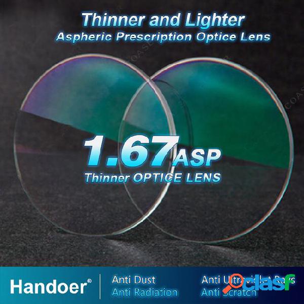 Handoer high index 1.67 anti-radiation protection optical