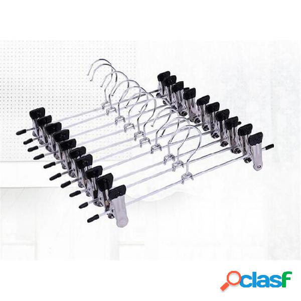 Hangers for clothes stainless steel clip stand hanger pants
