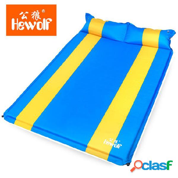 Hewolf automatic inflatable cushion pad double outdoor