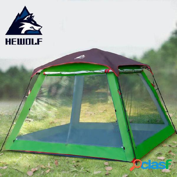 Hewolf multifunction outdoor tent waterproof 4season double