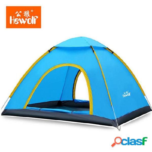 Hewolf outdoor beach automatic tents 1 - 2 person sun