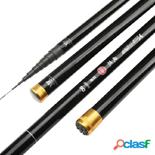 High carbon 8m 9m 10m 11m 12m 13m power hand pole fishing