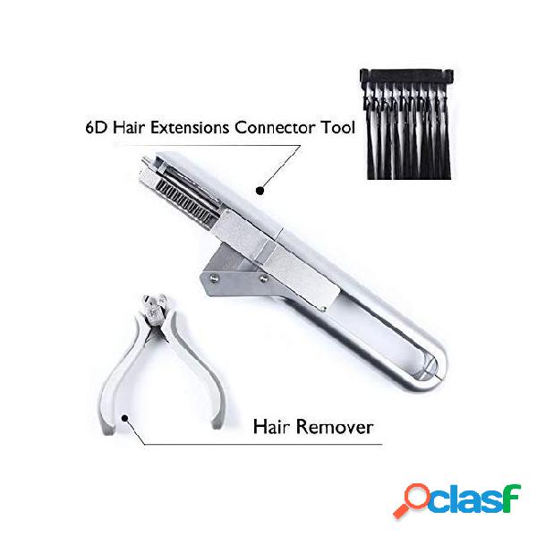 High-end 6d hair extensions tool fast hair extensions