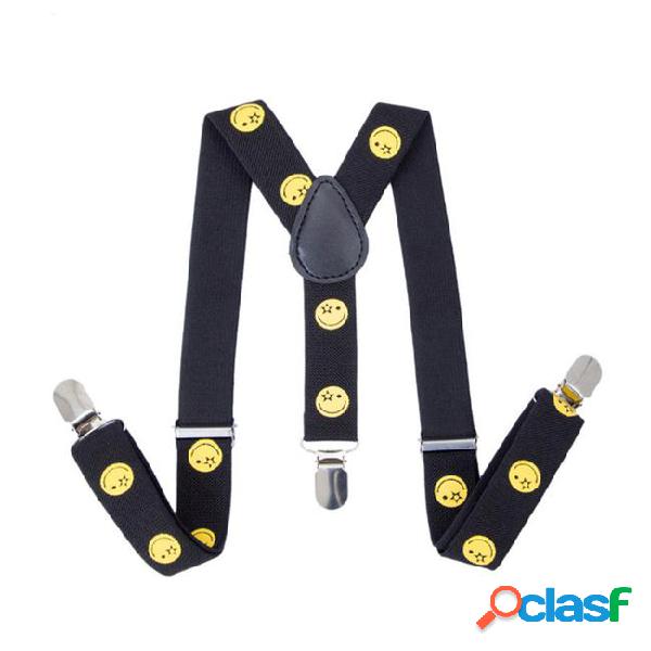 High quality boys and girl clip-on elastic braces kids baby