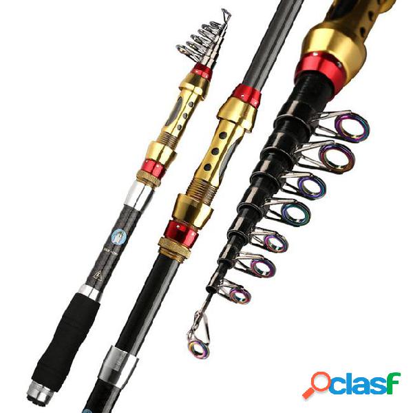 High quality fishing rod carbon fiber travel spinning pole