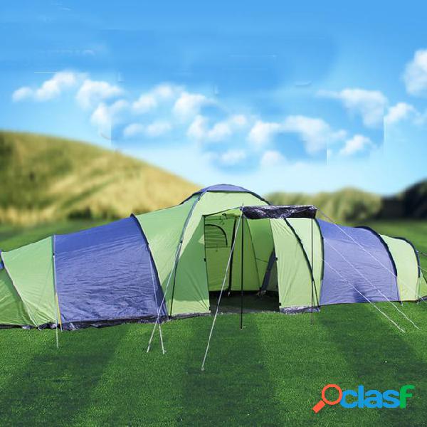 High quality luxury 2room 1hall large outdoor tents 5-8