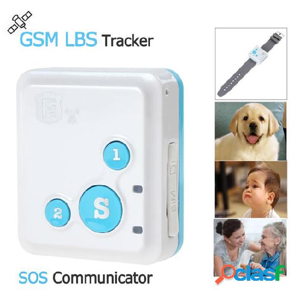 High quality portable rf-v18 gps gsm lbs tracker & sos