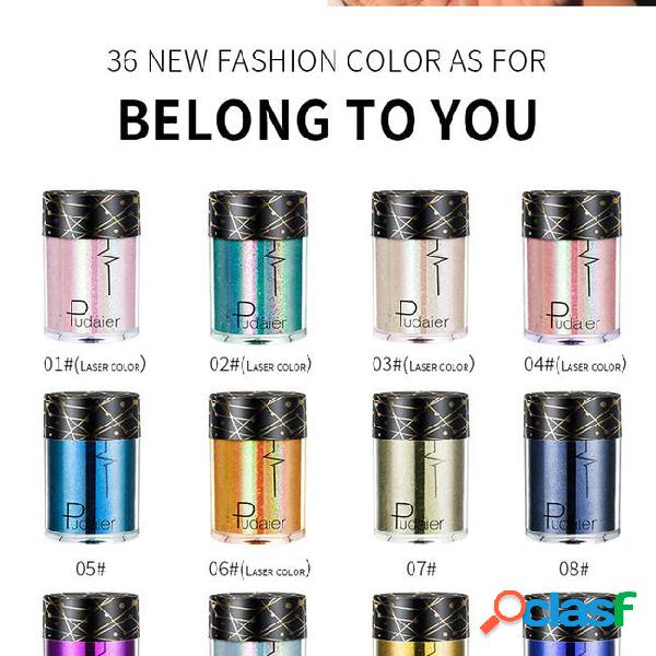 High quality pudaier 36 color eyeshadow makeup glitter