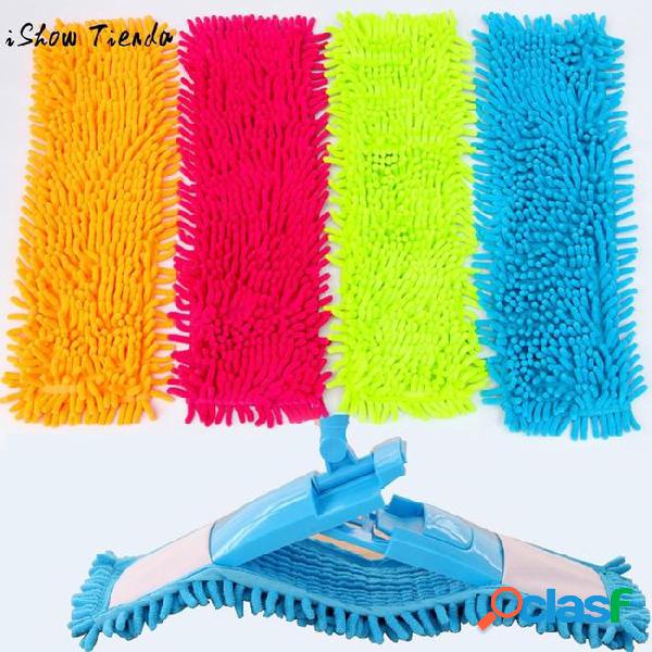 Home cleaning pad chenille household dust mop head