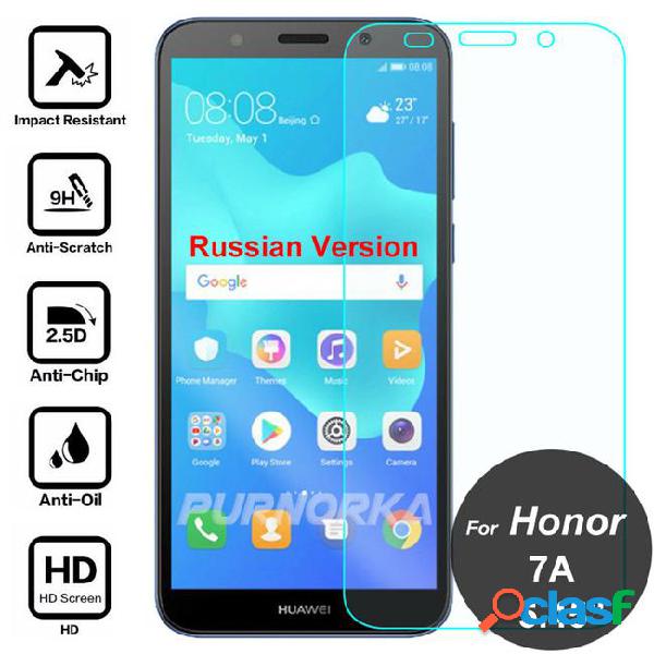 Honor 7a tempered glass 9h front screen protector for huawei