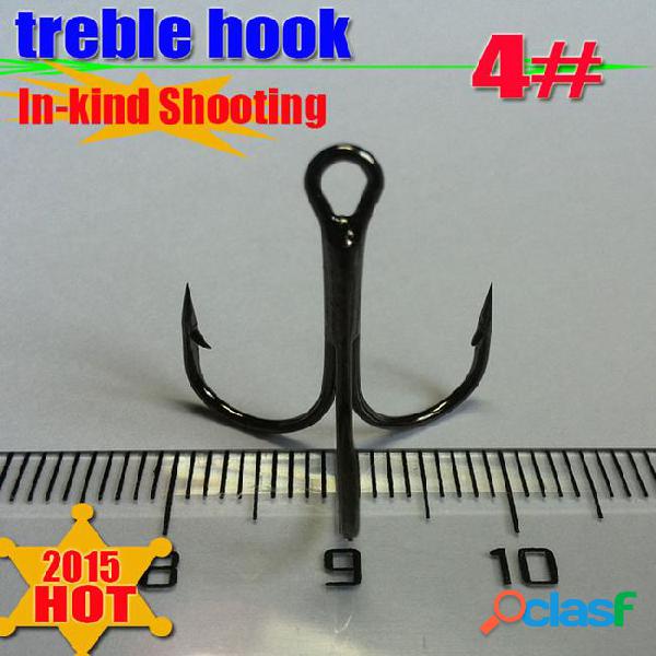 Hook steel free shipping treble fishing hooks high quality