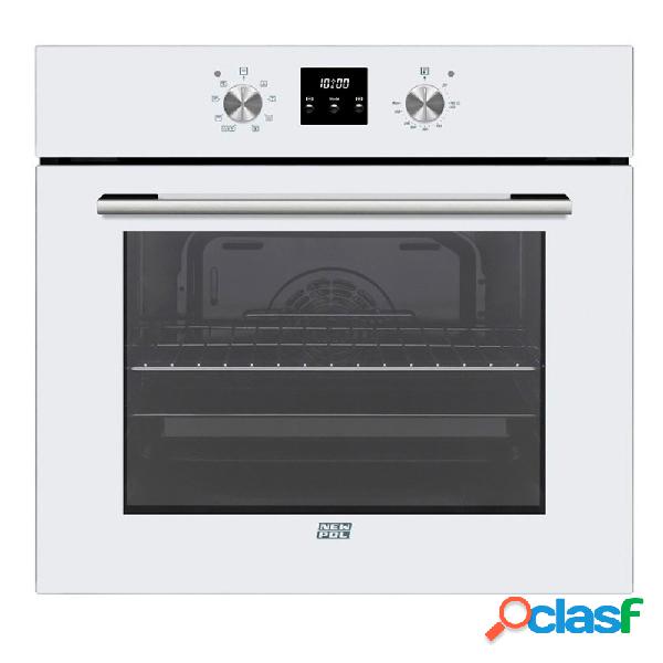 Horno NEW POL NWHMC65W Cristal Blanco Vap Clean