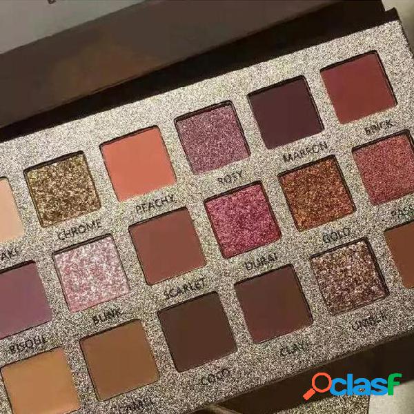 Hot makeup palette!!beauty glazed perfect 18colors eyeshadow