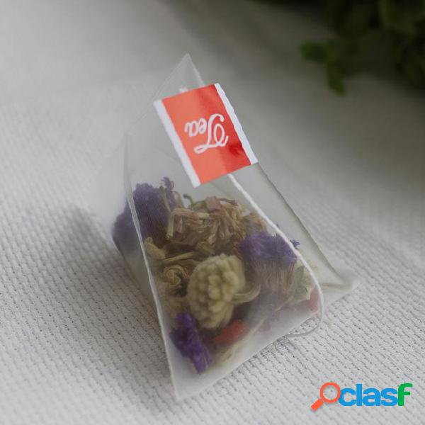 Hot sale! 100pcs/lot 55 x 70mm triangle pyramid nylon tea