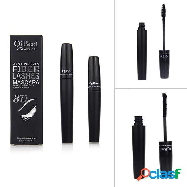 Hot sale mascara qibest 3d fiber lashes mascaras cosmetics