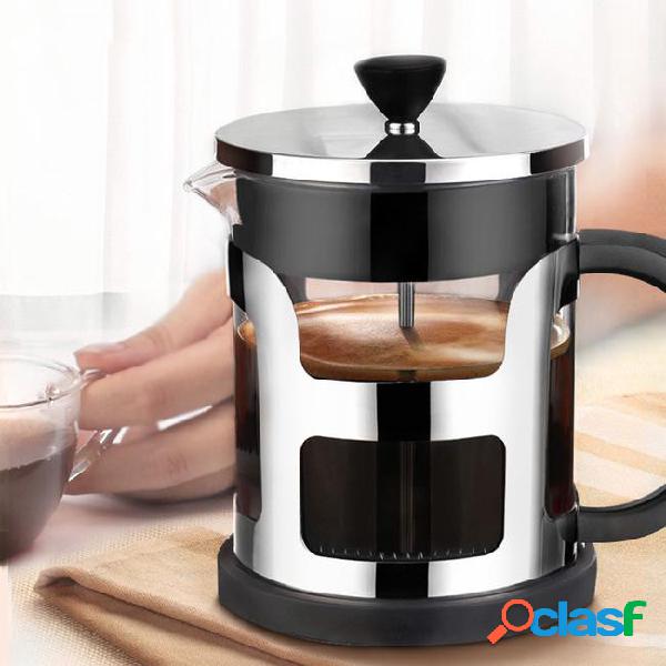 Hot sales 1000ml french press stainless steel coffee pot