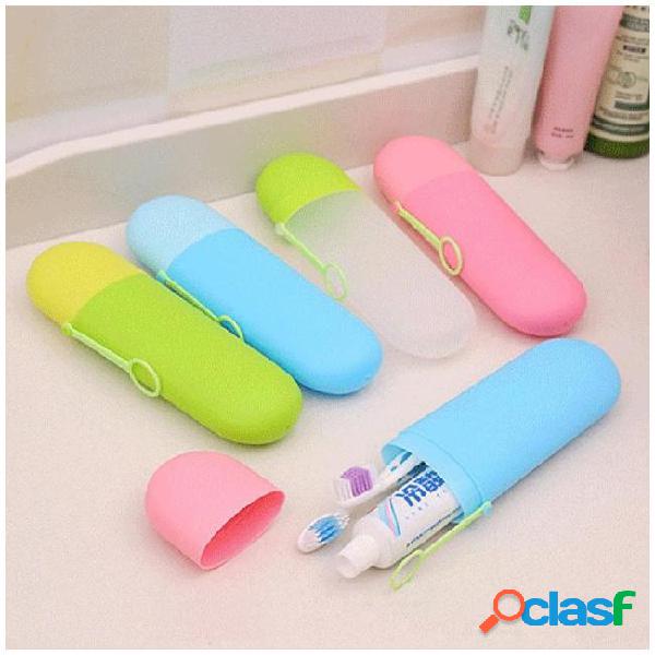 Hot sell portable travel toothpaste toothbrush holder cap