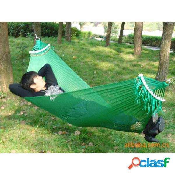 Hot selling hollow portable hammock single-person folded