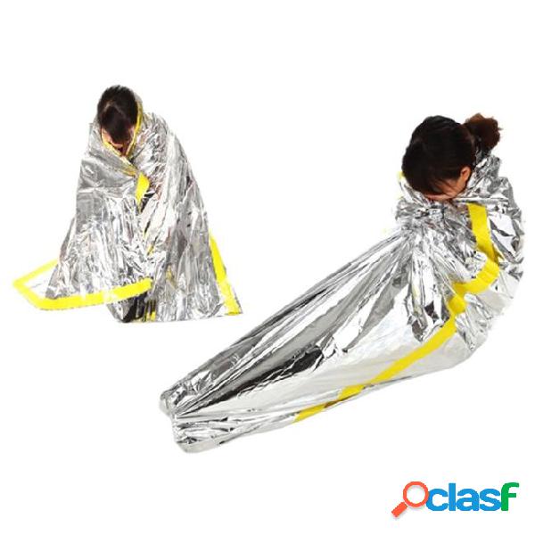 Hot! waterproof reusable sleeping survival camping thermal