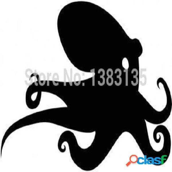 Hotmeini wholesale 20pcs/lot octopus car window sticker