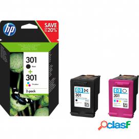 Hp Multipack 1x301 Negro + 1x301