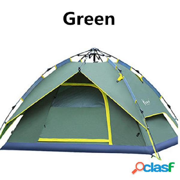 Hydraulic automatic tent camping shelters waterproof sunny