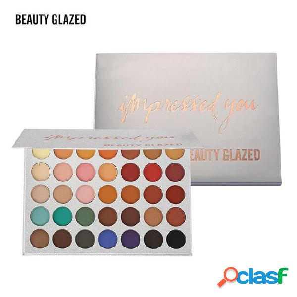 Impressed you 35 color makeup eyeshadow palette matte