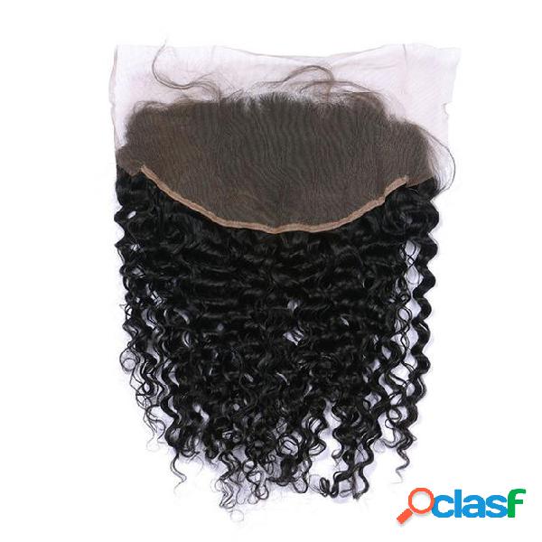 Indian deep wave lace frontal 13x6 with baby hair