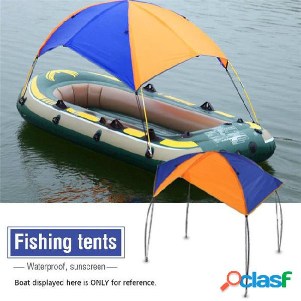Inflatable boat kayak rain top fishing cover sailboat sun