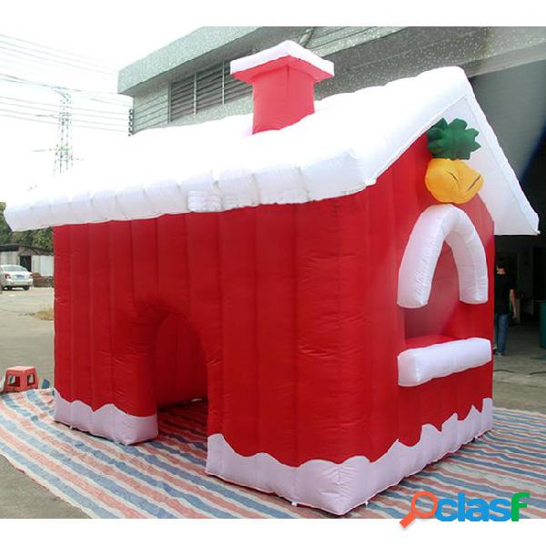 Inflatable oxford christmas santa claus house