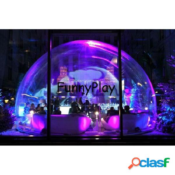 Inflatable transparent bubble tent,pvc bubble inflatable