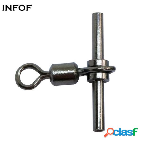 Infof brand 500pcs/lot f2015 fishing swivels sleeves