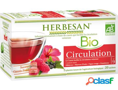 Infusión Circulación Bio HERBESAN (20 Bolsitas Infusoras -