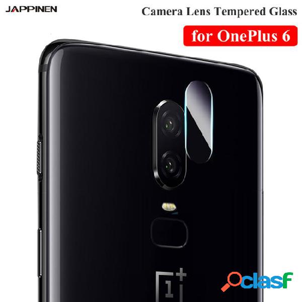 Jappinen for oneplus 6 camera lens tempered glass one plus 6
