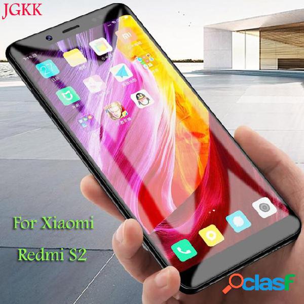 Jgkk tempered glass for xiaomi redmi s2 s 2 screen protector