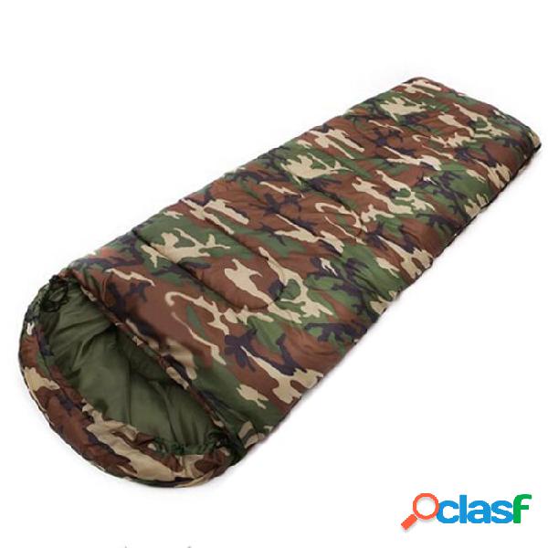 Jho-cotton camping sleeping bag 15~5degree envelope style