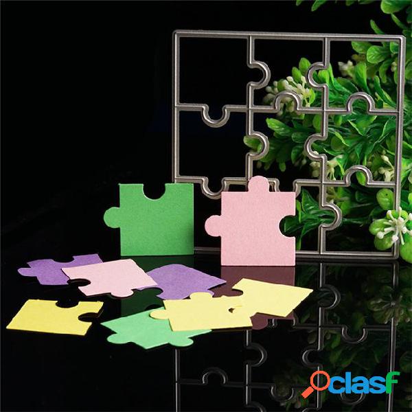 Jigsaw puzzle for paper crafting diy scrapbooking photo