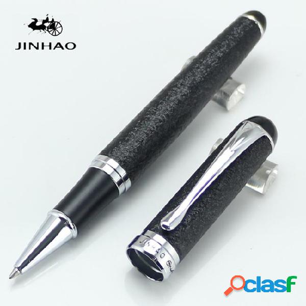 Jinhao 750 executive rough surface black roller ball pen