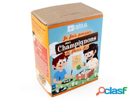 Jogo de Mesa RADIS ET CAPUCINE Organic Button Mushrooms Kit