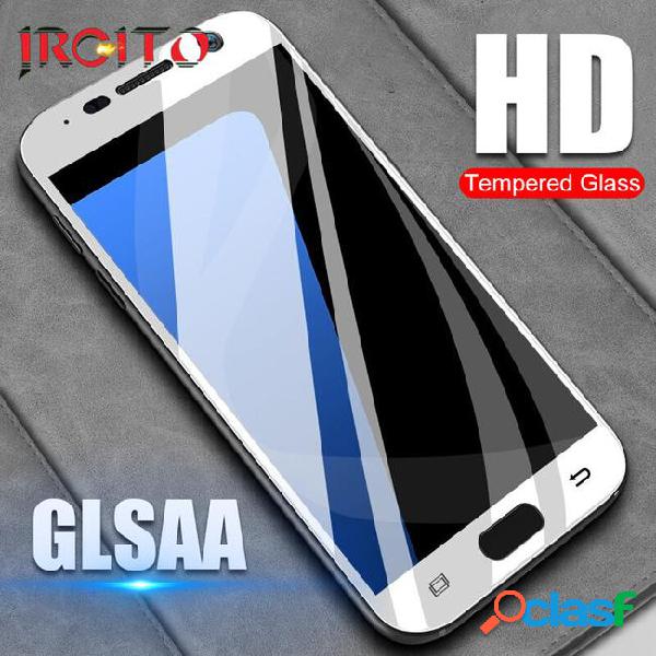 Jrqito 9h tempered glass for galaxy s7 s6 a3 a5 2016 2017 j3