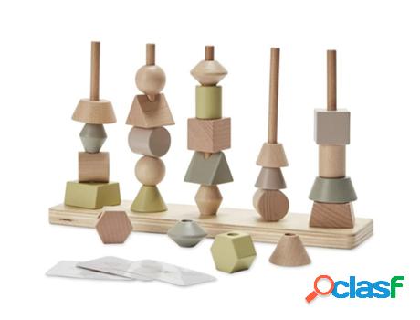 Juego Didáctico BYASTRUP (Madera - Beige - 30 x 15 x 17 cm)