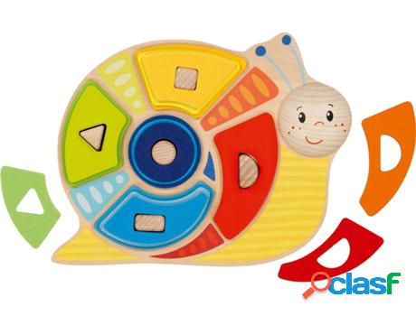 Juego Didáctico GOKI Color And Shape Sorting Game Snail