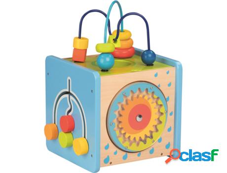 Juego Didáctico GOKI (Madera - Azul - 20 x 21,5 x 32,5 cm)