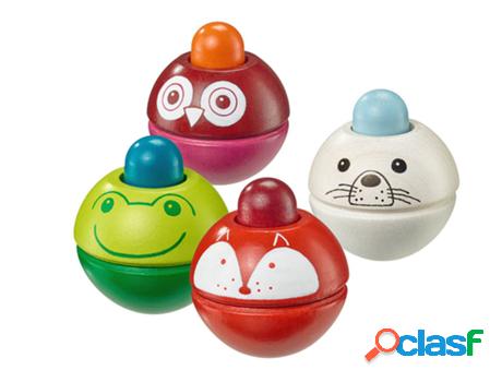 Juego Didáctico SELECTA (Madera - Rojo - 6 cm)