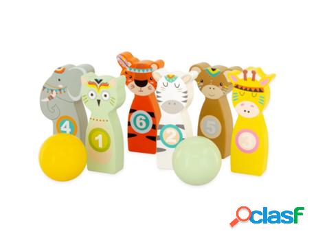 Juego Didáctico ULYSSE (Madera - Beige - 10,5 x 3,5 x 2 cm)