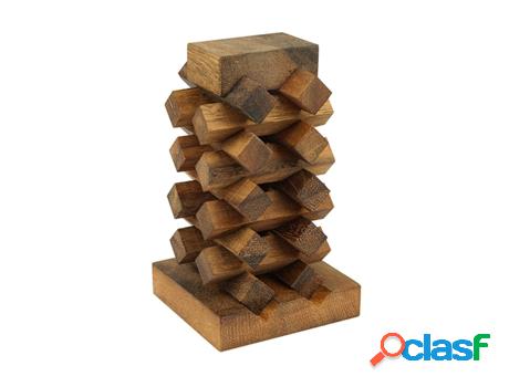 Juego Tradicional RIVIERA GAMES (Madera - Marrón - 8 x 8 x