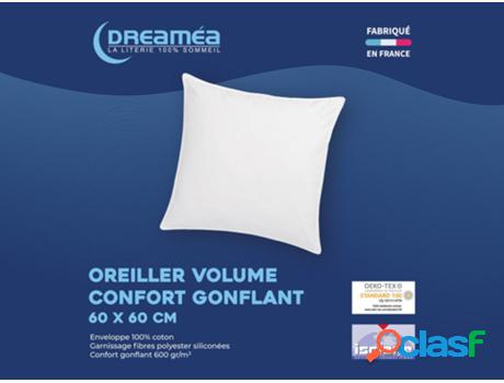 Juego de 2 Almohadas Espuma DREAMEA (Blanco -Tela y