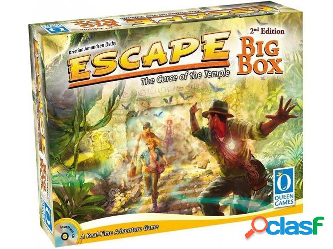Juego de Mesa QUEEN GAMES Escape: The Curse of the Temple -