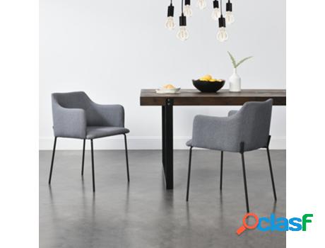 Juego de Sillas de Comedor [EN.CASA] Krakau Gris